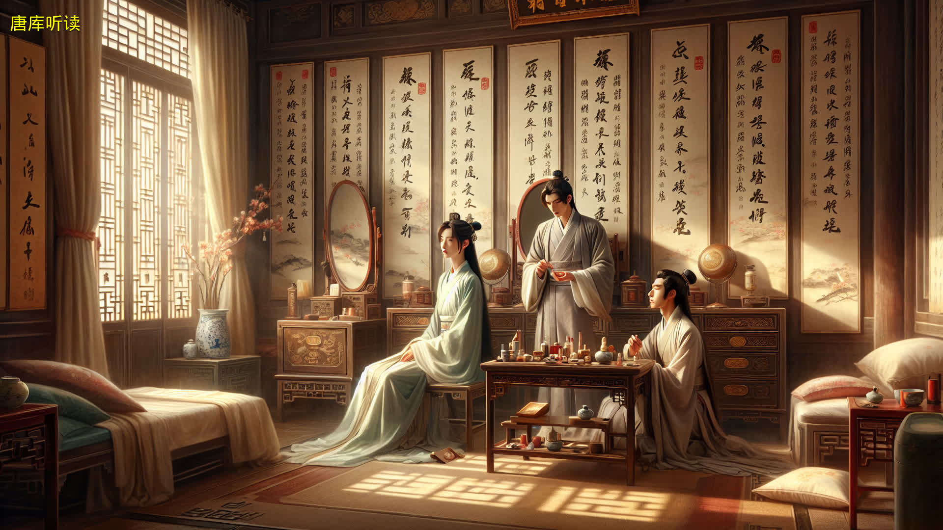 第一百一回　大观园月夜感幽魂　散花寺神签惊异兆.jpg