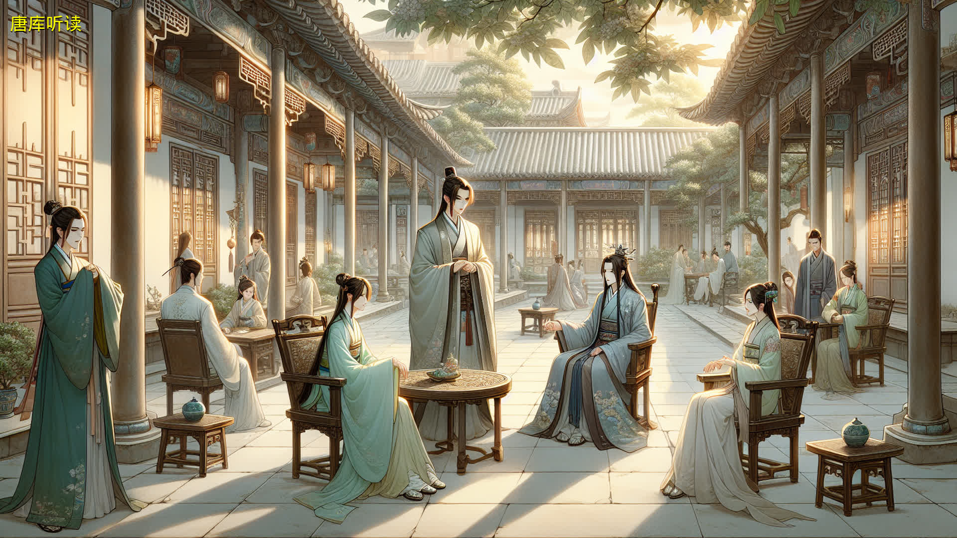 第二十回　王熙凤正言弹妒意　林黛玉俏语谑娇音.jpg