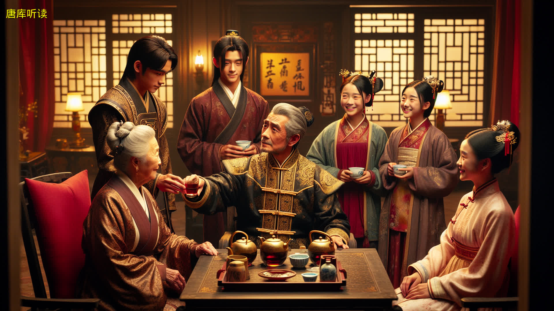 第二十二回　听曲文宝玉悟禅机　制灯迷贾政悲谶语.jpg