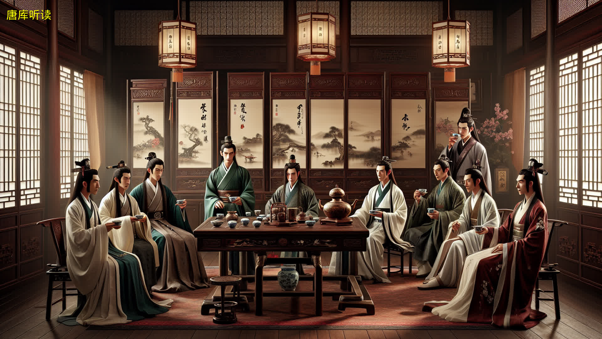 第二十八回　蒋玉菡情赠茜香罗　薛宝钗羞笼红麝串.jpg