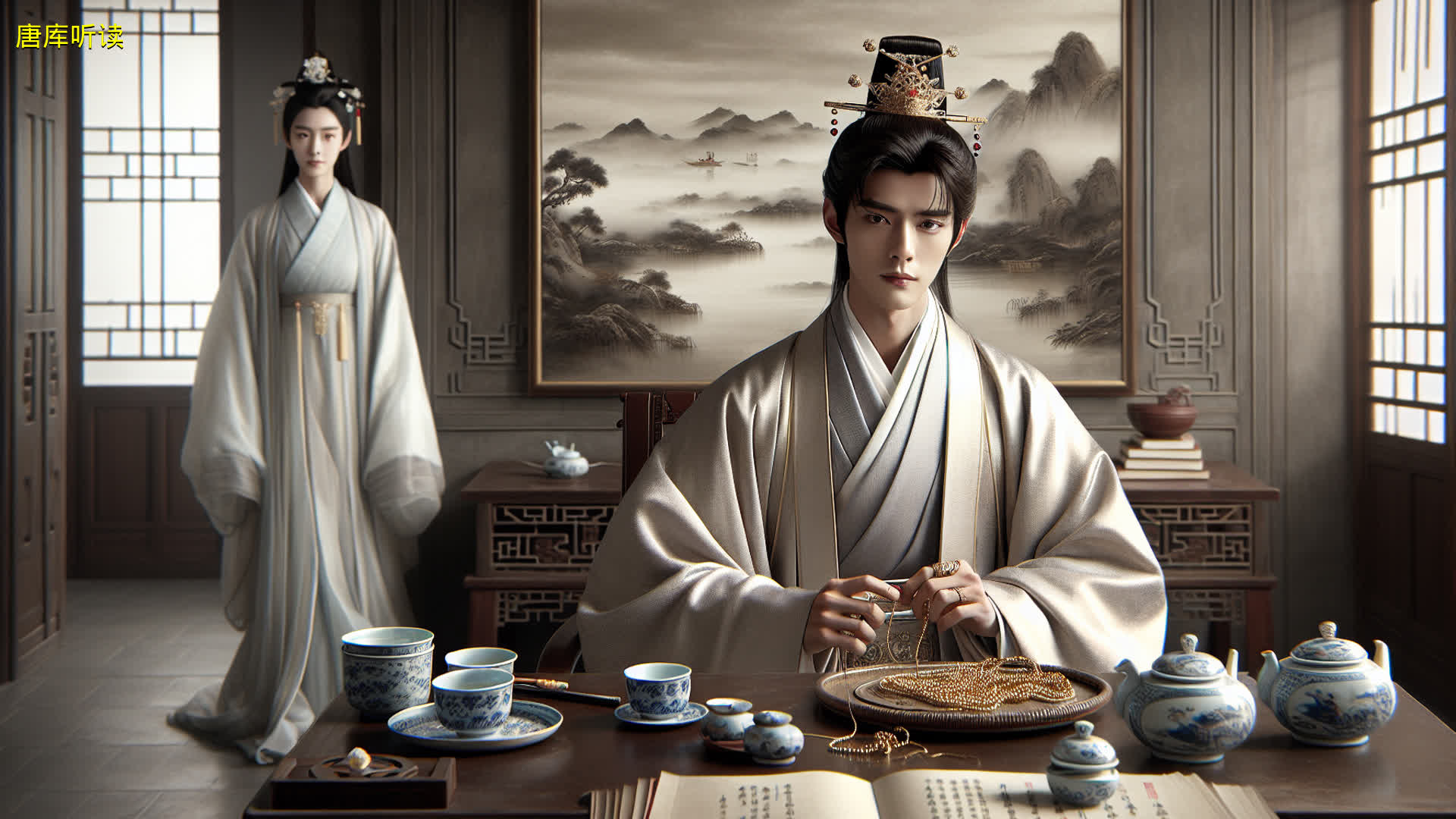 第三十五回　白玉钏亲尝莲叶羹　黄金莺巧结梅花络.jpg