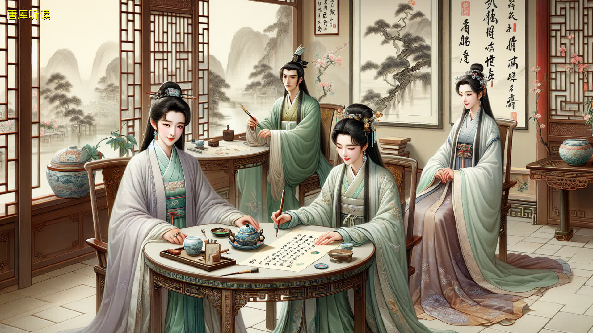 第四十二回　蘅芜君兰言解疑癖　潇湘子雅谑补余香.jpg