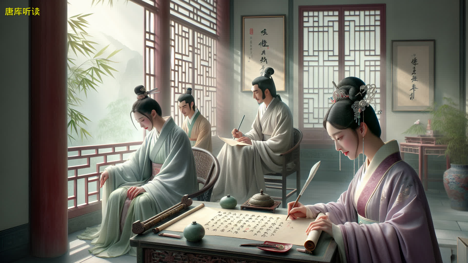 第四十八回　滥情人情误思游艺　慕雅女雅集苦吟诗.jpg