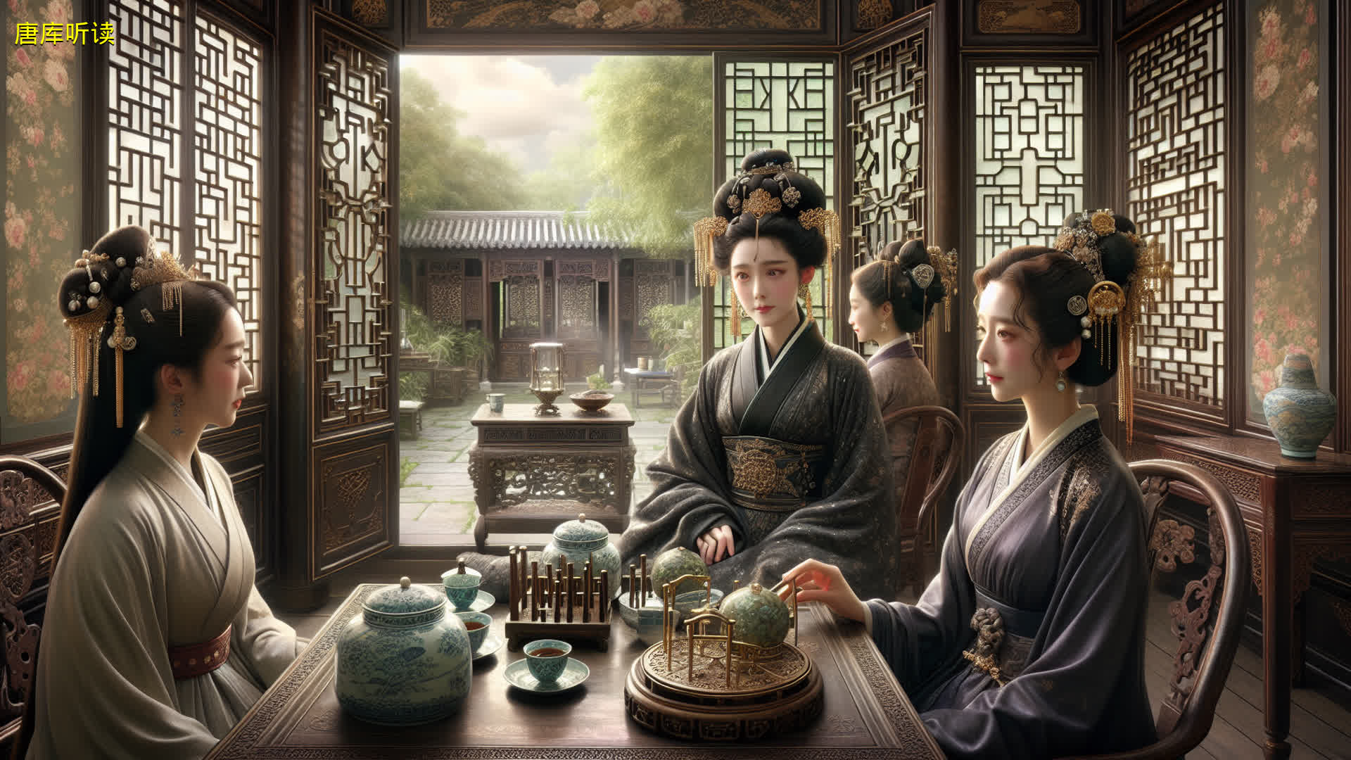 第五十五回　辱亲女愚妾争闲气　欺幼主刁奴蓄险心.jpg