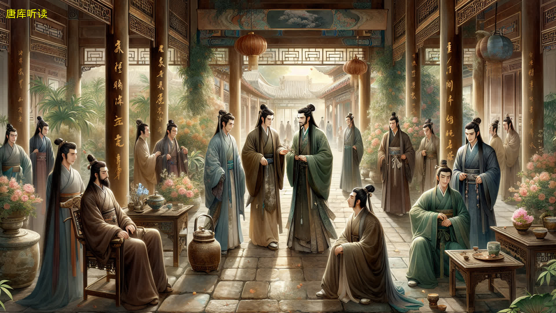 第八回　比通灵金莺微露意　探宝钗黛玉半含酸.jpg