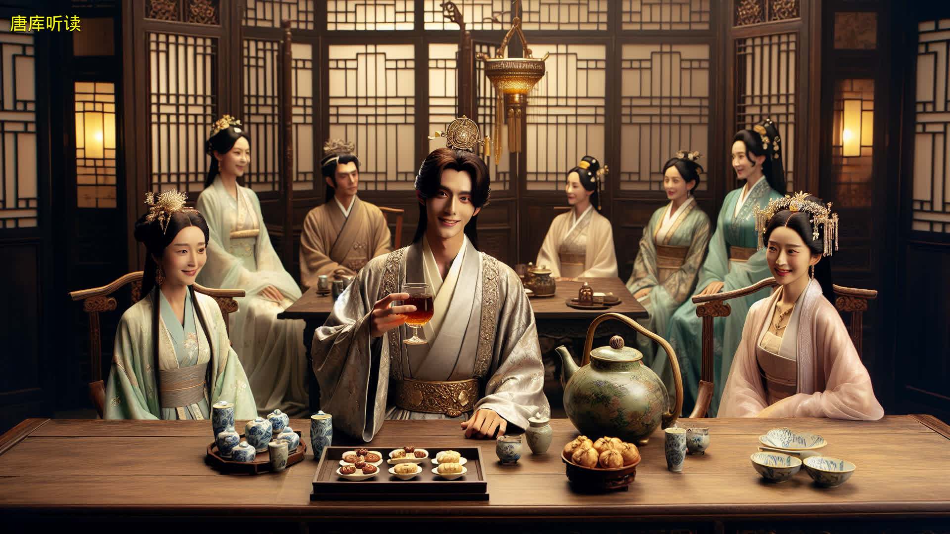 第八回　比通灵金莺微露意　探宝钗黛玉半含酸.jpg