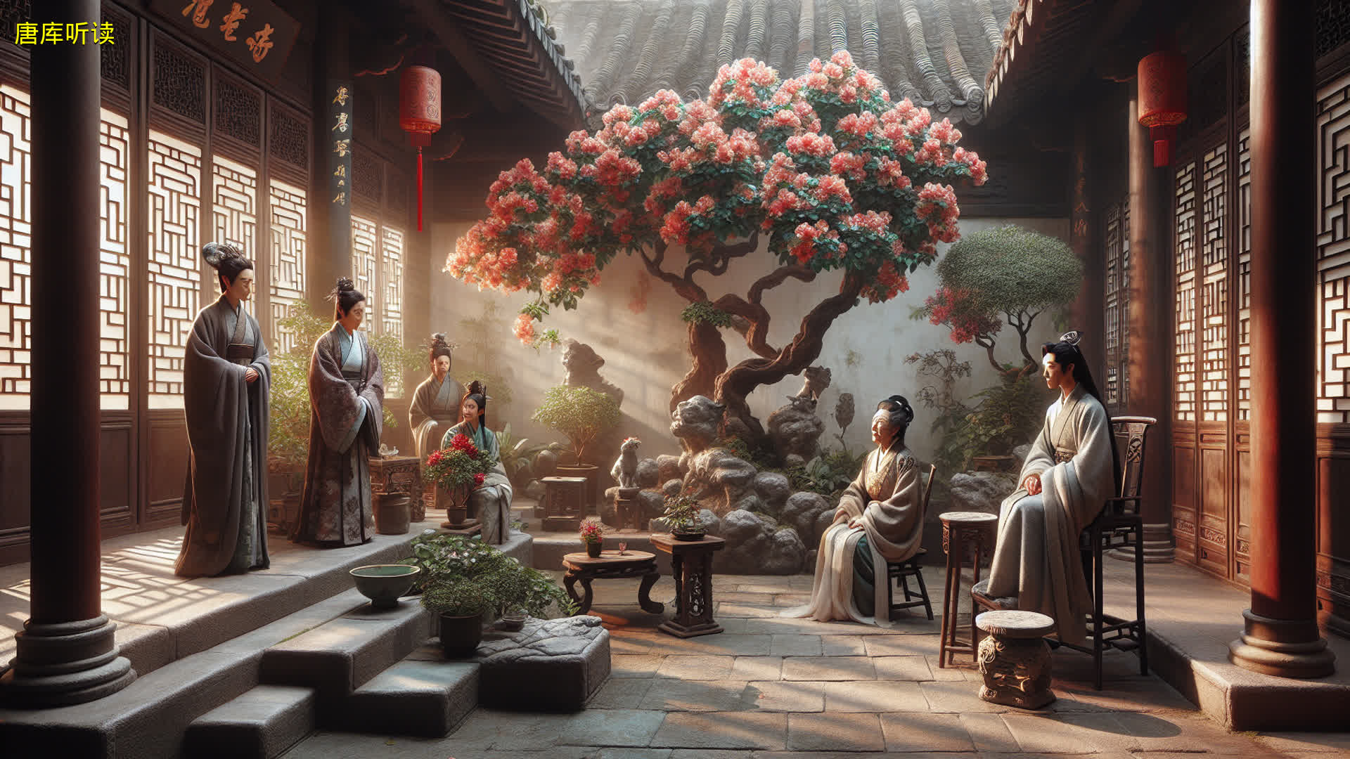第九十四回　宴海棠贾母赏花妖　失宝玉通灵知奇祸.jpg
