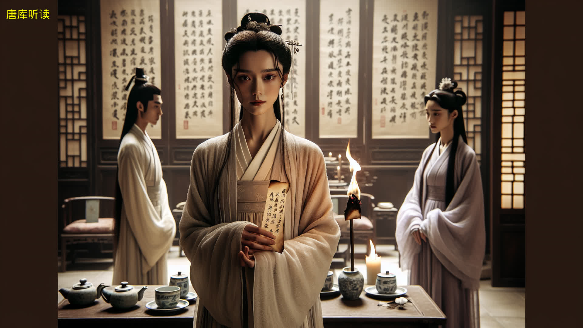 第九十七回　林黛玉焚稿断痴情　薛宝钗出闺成大礼.jpg